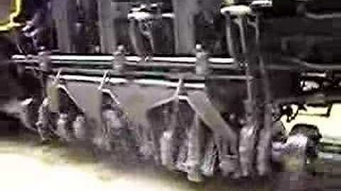 Shay Locomotive gear in motion