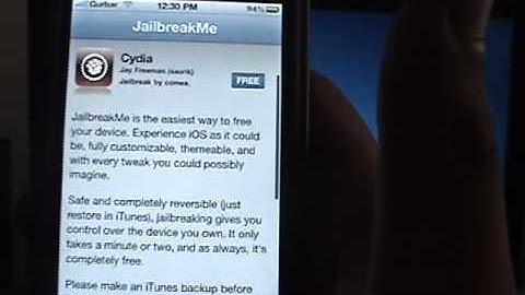 How to jailbreak iDevices on firmware 4.3.3 Jailbreakme.com