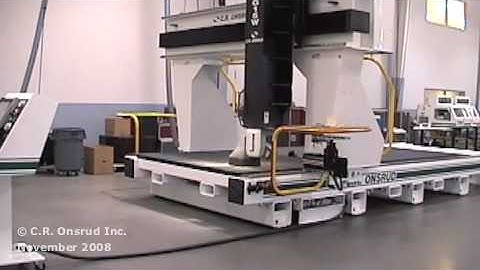 5-Axis Ball-in-Box Demonstration on a C.R. Onsrud CNC Machining Center (F216G15W)