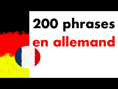 Apprendre 200 phrases utiles en allemand