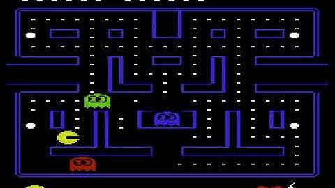 Pac Man PACMAN Atarisoft USA mp4 HYPERSPIN VIC 20 VIC20 COMMODORE NOT MINE VIDEOS
