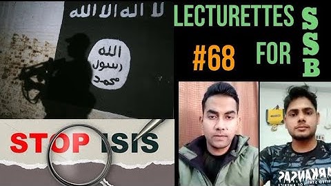Lecturette for SSB|| ISIS || #68 || TARGET DEFENCE FORCES