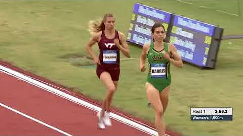 2018 ACC Women's 1500m Final, Rachel Pocratsky Vir...