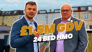 £1.5M GDV ⭐ 24-Bed HMO Conversion ⭐ Cinema and Gym Inside ⭐ Interview: Bart Mrozowski & Jason Kay