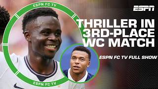 Saka & Mbappe highlight high-scoring World Cup 3rd-place match 🍿 + WC final PREVIEW | ESPN FC