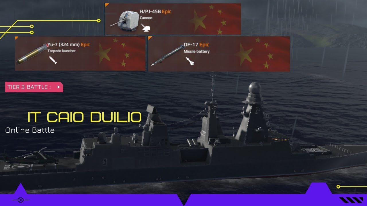 Tier 3 Battle IT Caio Duilio 