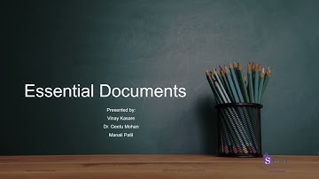 Essential Document in Clinical Research I Clinical Trials I Clinical Operations