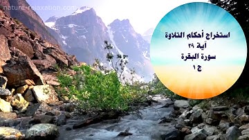 استخراج أحكام تلاوة - آية 29 - سورة البقرة - ج 1