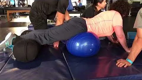 Sarah doing push-ups 2