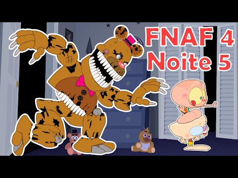 mongo-e-drongo-na-noite-5-de-five-nights-at-freddy's-4---fnaf4---fnaf-4-em-desenho-animado