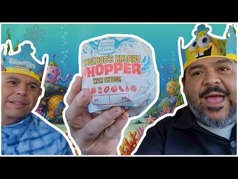 JOEY TRIES THE NEW KRABBY PATTY FROM BURGER KING