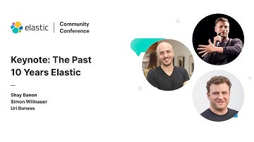 ElasticCC: Keynote: The Past — 10 Years Elastic