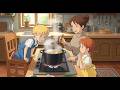 Snowy Night in a Cozy Cabin ❄️🔥 | Family, Fireplace &amp; Warm Soup | Ghibli Style Relax
