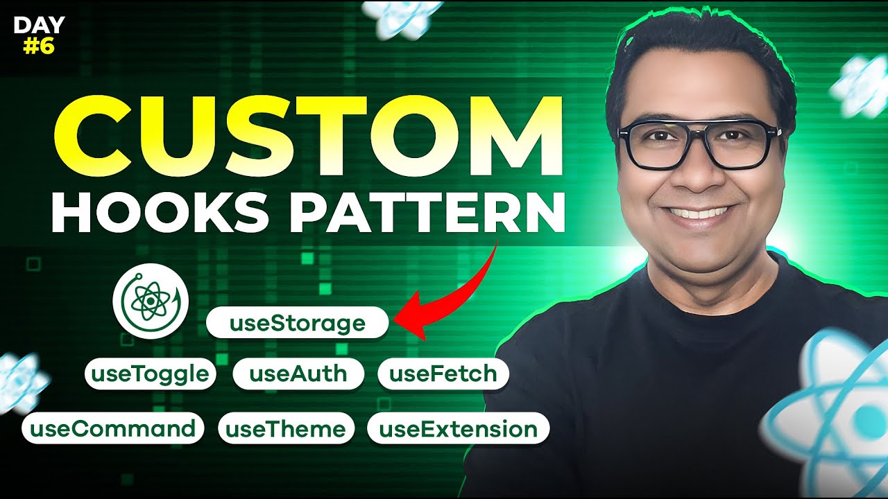 MASTER React Custom Hook Pattern with Real-World Examples || Day 06 ...