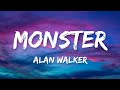 Alan Walker - Monster (Lyrics) ft. Emyrson Flora