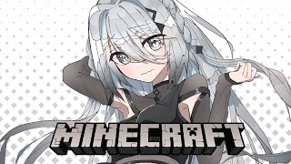 【Minecraft】整地？海上都市？こわいよ・・・【にじさんじ /ソフィア・ヴァレンタイン】