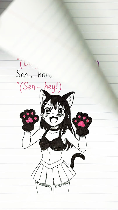 🐾 Gambare Gambare Senpai – Nagatoro (Lyrics   English Translation) 🖤