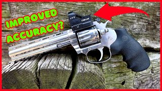 Colt King Cobra 6&quot; target 22lr How To Improve Accuracy? Cyelee CT2