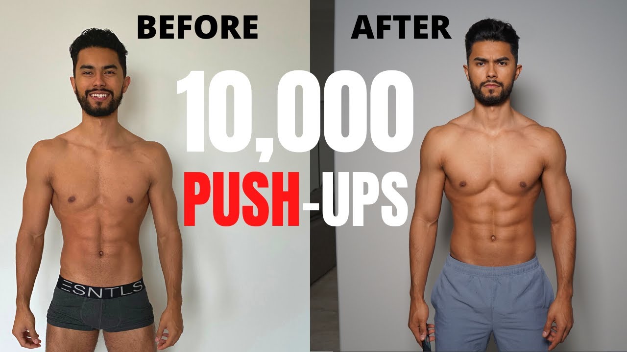 I Did 300 Pushups EVERY Day for 30 Days, And This Happened.. 