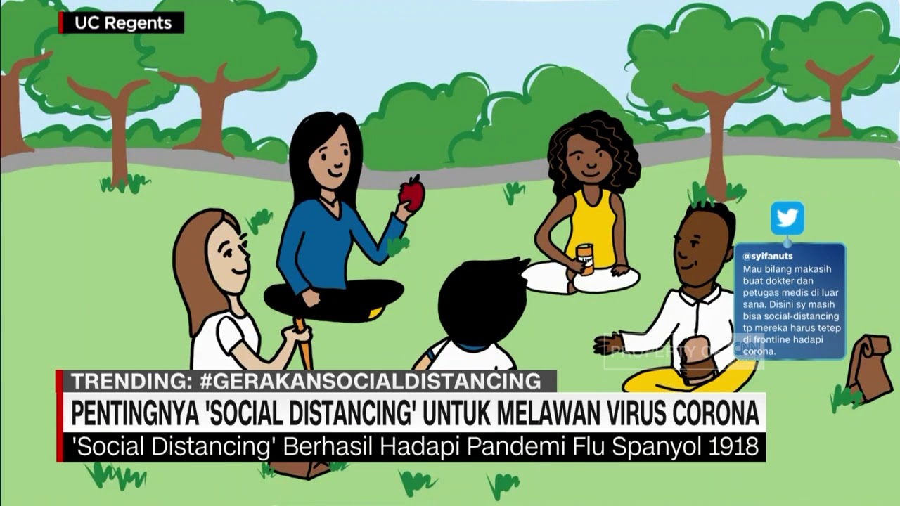 Pentingnya Social Distancing Untuk Melawan Virus Corona YouTube