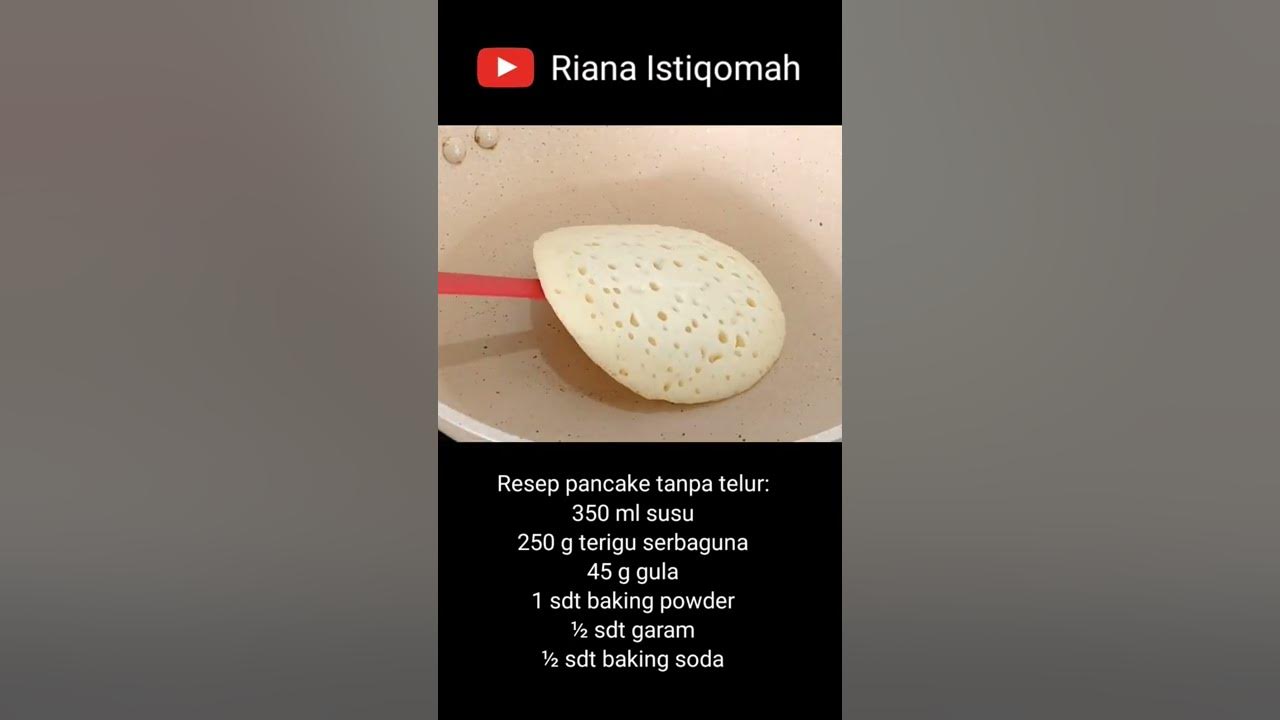 resep pancake tanpa telur