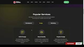 Elito - Creative Portfolio WordPress Theme clean agency