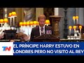 REINO UNIDO I El príncipe Harry visitó Londres, pero sin encontrarse con el Rey Carlos
