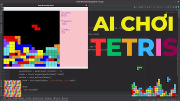 AI chơi xếp hình #tetris | Việt Nguyễn AI