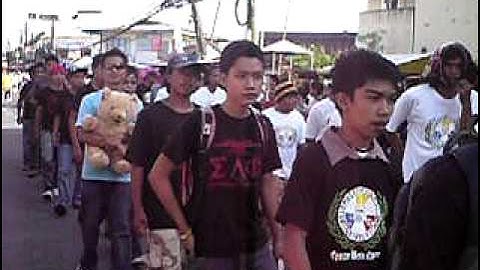 Sigma Lambda Phi Confraternity 1933 - Parade last Dec. 25, 2009 @ Ligao City