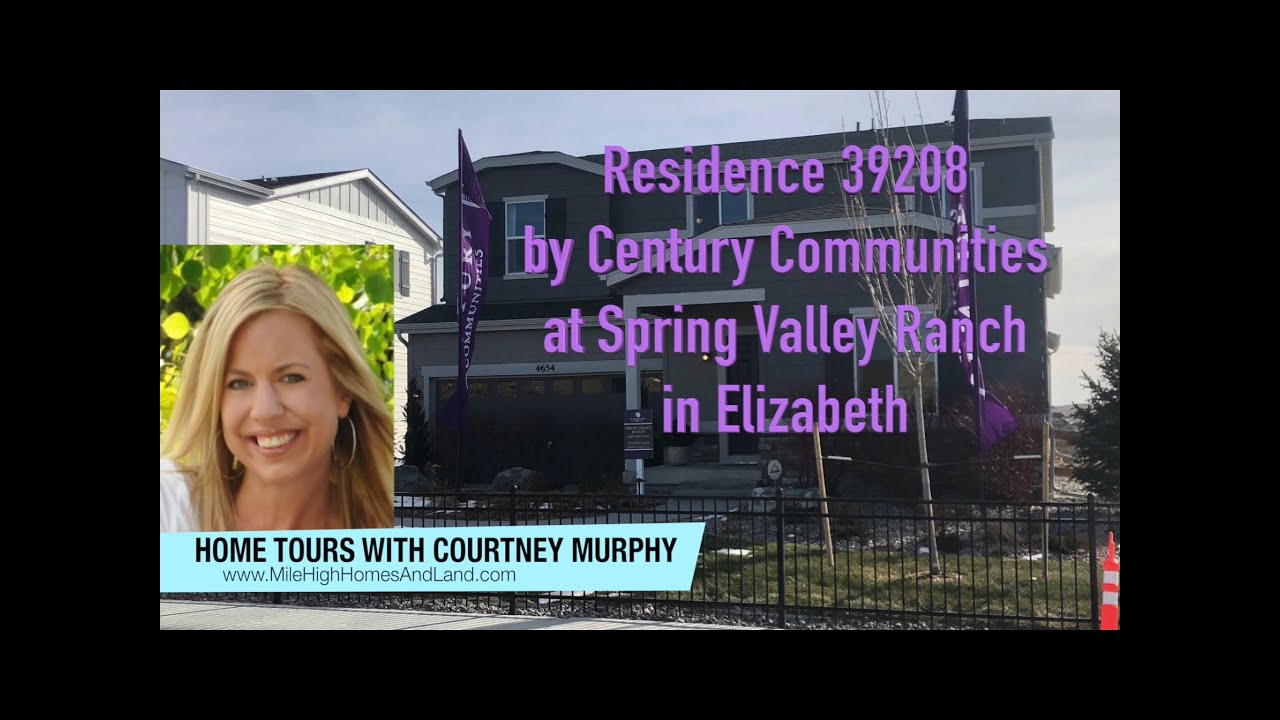New Homes in Elizabeth Colorado Residence 39208 by Century