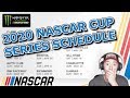 2020 NASCAR Schedule REACTION