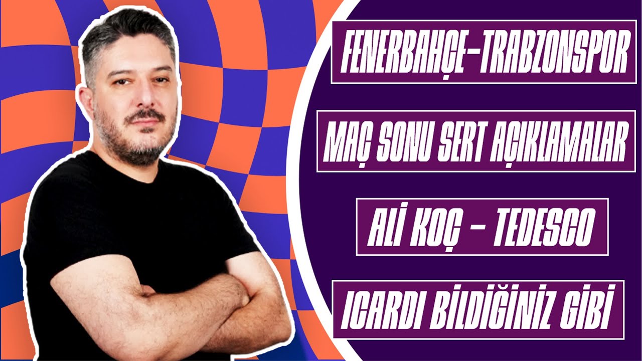 ???? Fenerbahçe - Trabzonspor Maçının Yankıları | Galibiyet Sonrası 'İstifa' Sesleri | Beni Konuşturma
