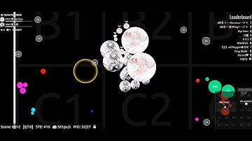 Agar.io -  Random Server Takeover 7 (with Relives)