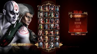 Mortal Kombat 9 - Expert Tag Ladder (Sindel &amp; Quan Chi/3 Rounds/No Losses)