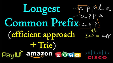 Longest common prefix