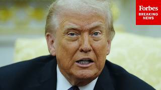 BREAKING NEWS: Trump Claims 'I Might Have Forced Israel's Hand' In Launching Iran War