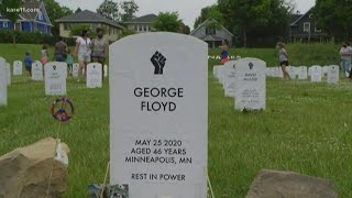 'Say their names': Symbolic cemetery highlights blacks killed by police