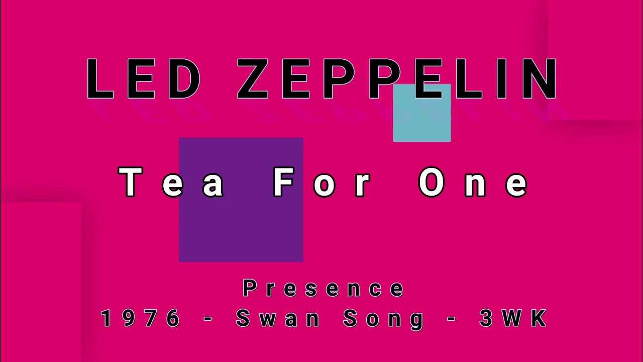 LED ZEPPELINTea For One (vinyl) YouTube