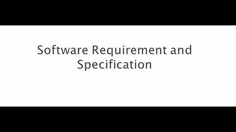 CS510 lecture 3 part 1 (Kinds of software requirements)