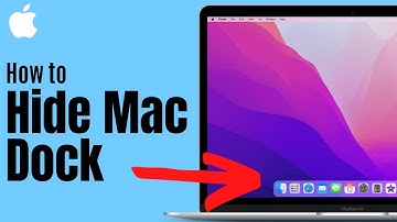 How to Hide or Unhide MacBook Dock (any Mac)