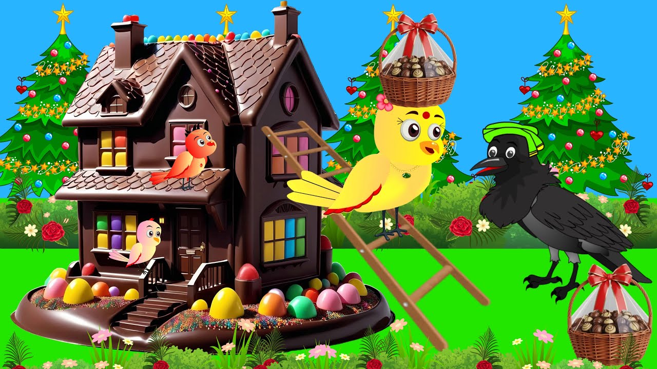 चिड़िया का जादुई चॉकलेट का घर | Episode Rano |Chidiya Wala Cartoon |Tuni Acchi Cartoon | Chichu TV