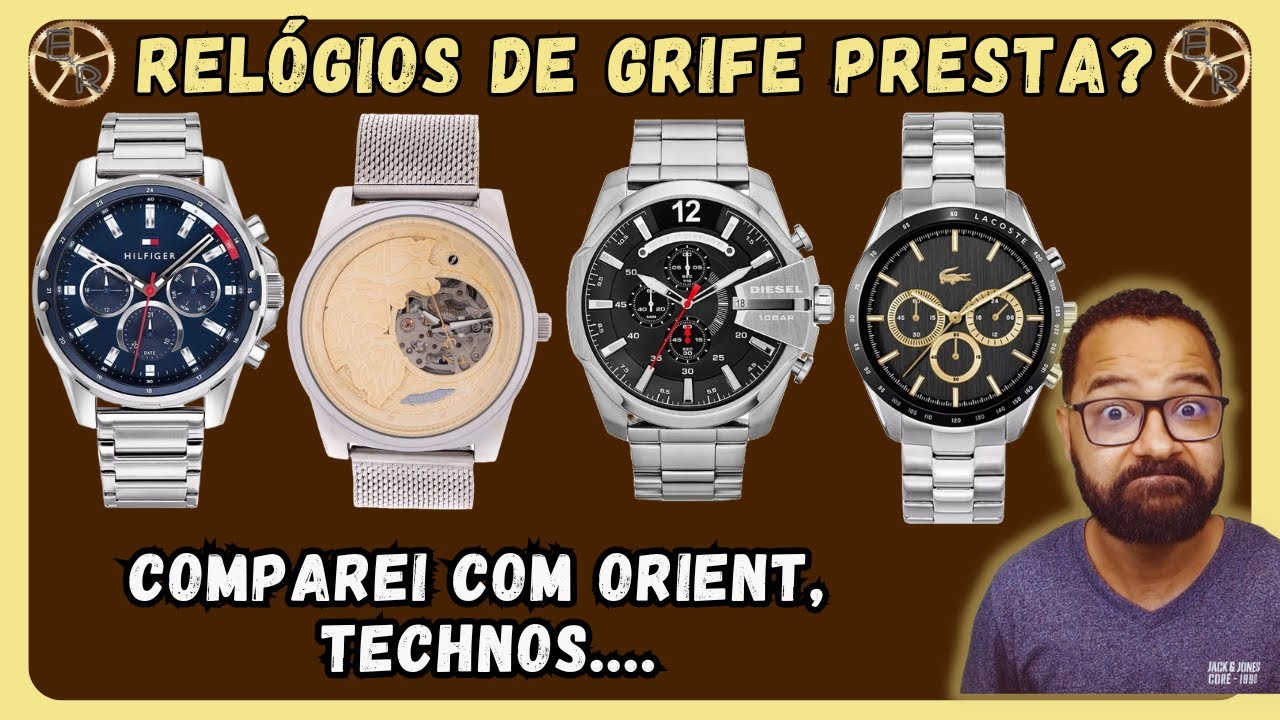 Relógios de Grife são bons? Quais máquinas utilizam? Análise Ezequias Relojoeiro 