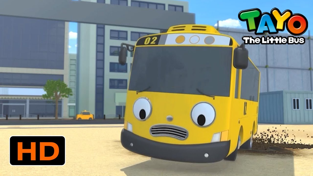 Tayo English Episodes l My wheels got stuck! l Tayo the Little Bus ...