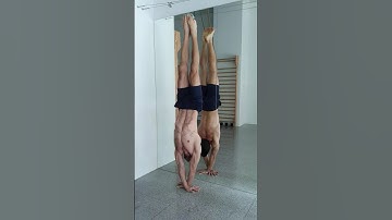Cross #Handstand ⚔ #Balance #Challenge #WoW #Crazy #Insane #Viral #Mobility #shorts