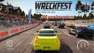 Wreckfest Season 2 Update - Razor at Hillstreet Circuit & Sandstone Raceway (GAMEPLAY)