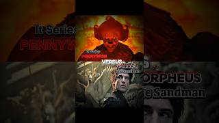 Morpheus vs Pennywise ||#thesandmannetflix #morpheus #pennywise #itseries #welcometoderry #wisedit