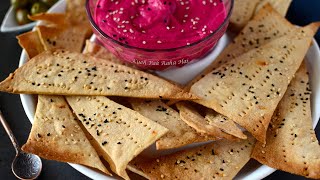 Lavash | Lavash Recipe without yeast | Whole Wheat Lavash | Quick Healthy Snacks | Lavash Crackers