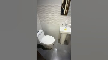 Most Elegant 🥇powder washroom n 💁🏻‍♂️ Main Lobby Design #bahriatown