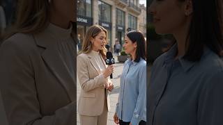 The Reporter Said "That's Inappropriate!" 🤫 Their Shocking Conversation! #veo3 #ai