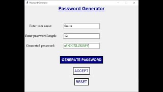 Password Generator virulshorts passwordgenerator python tkinter